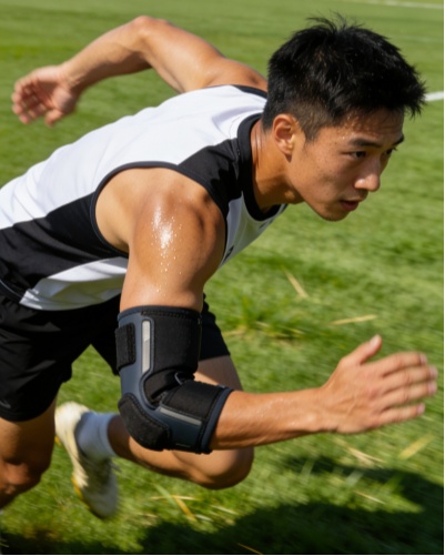 custom elbow brace for sports