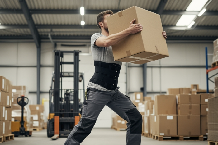 A back brace manufacturer designs Industrial back belts to reduce back strain, alleviate existing back or abdominal discomfort, prevent injury, and promote safer lifting practices.